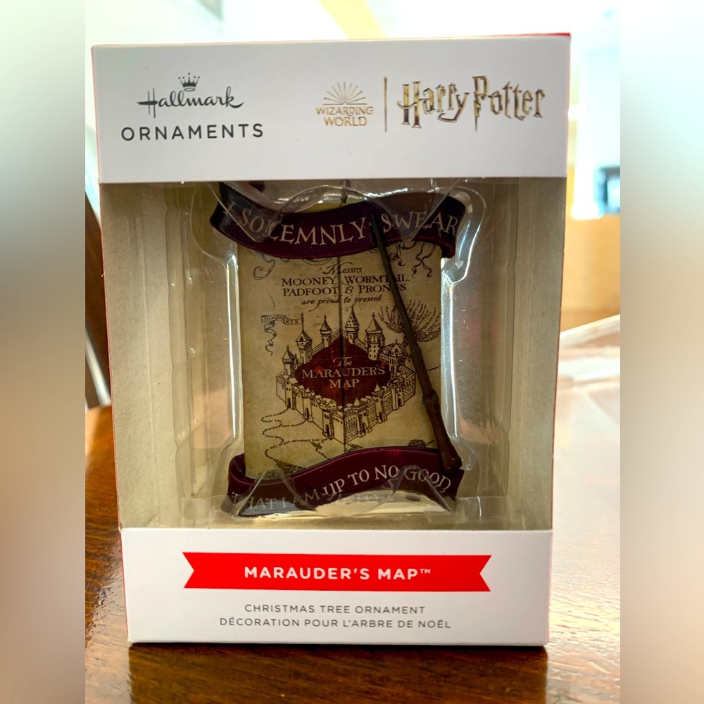 Hallmark Marauder’s Map Ornament
